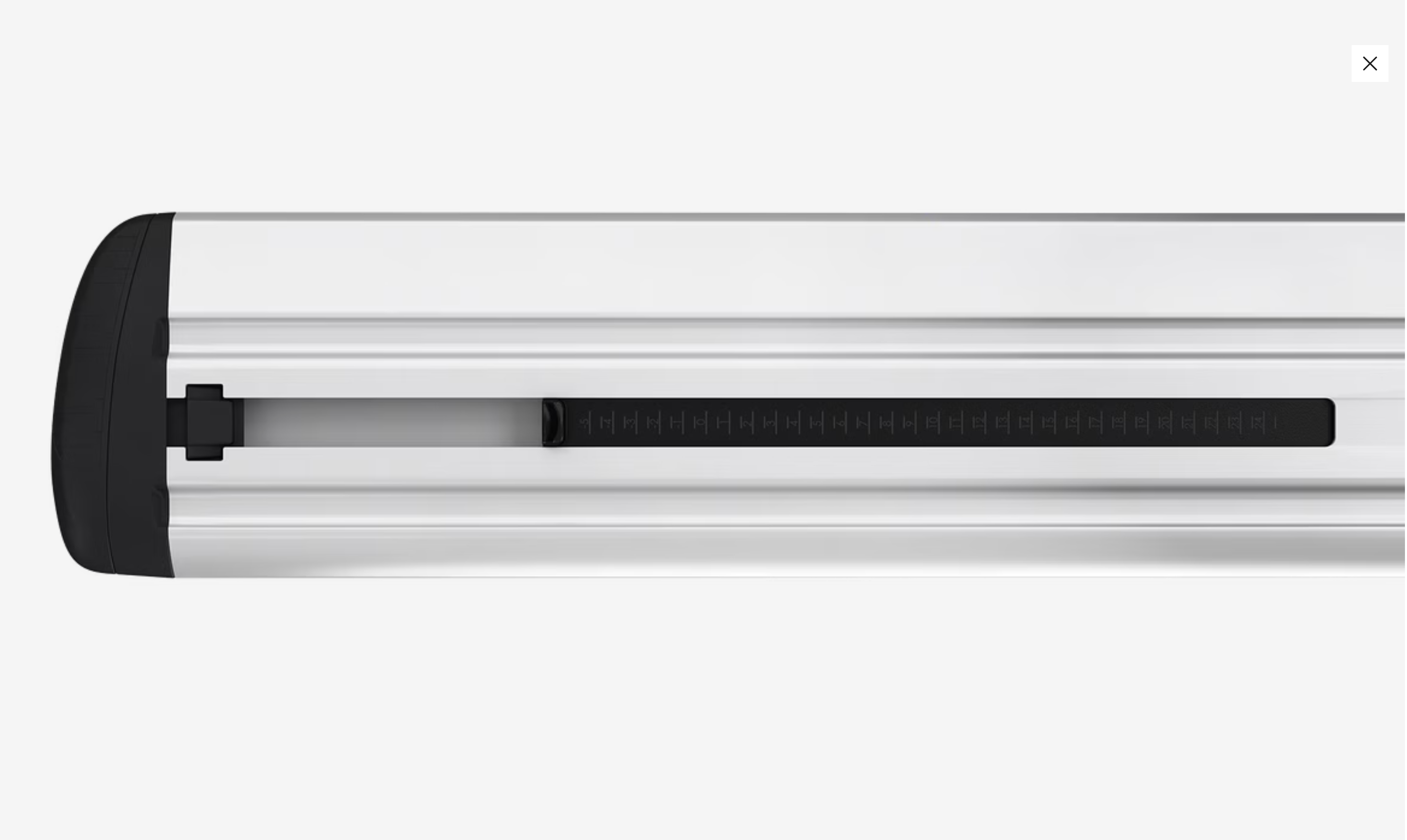 Thule Wingbar Evo 118 cm aluminio (2 barras)