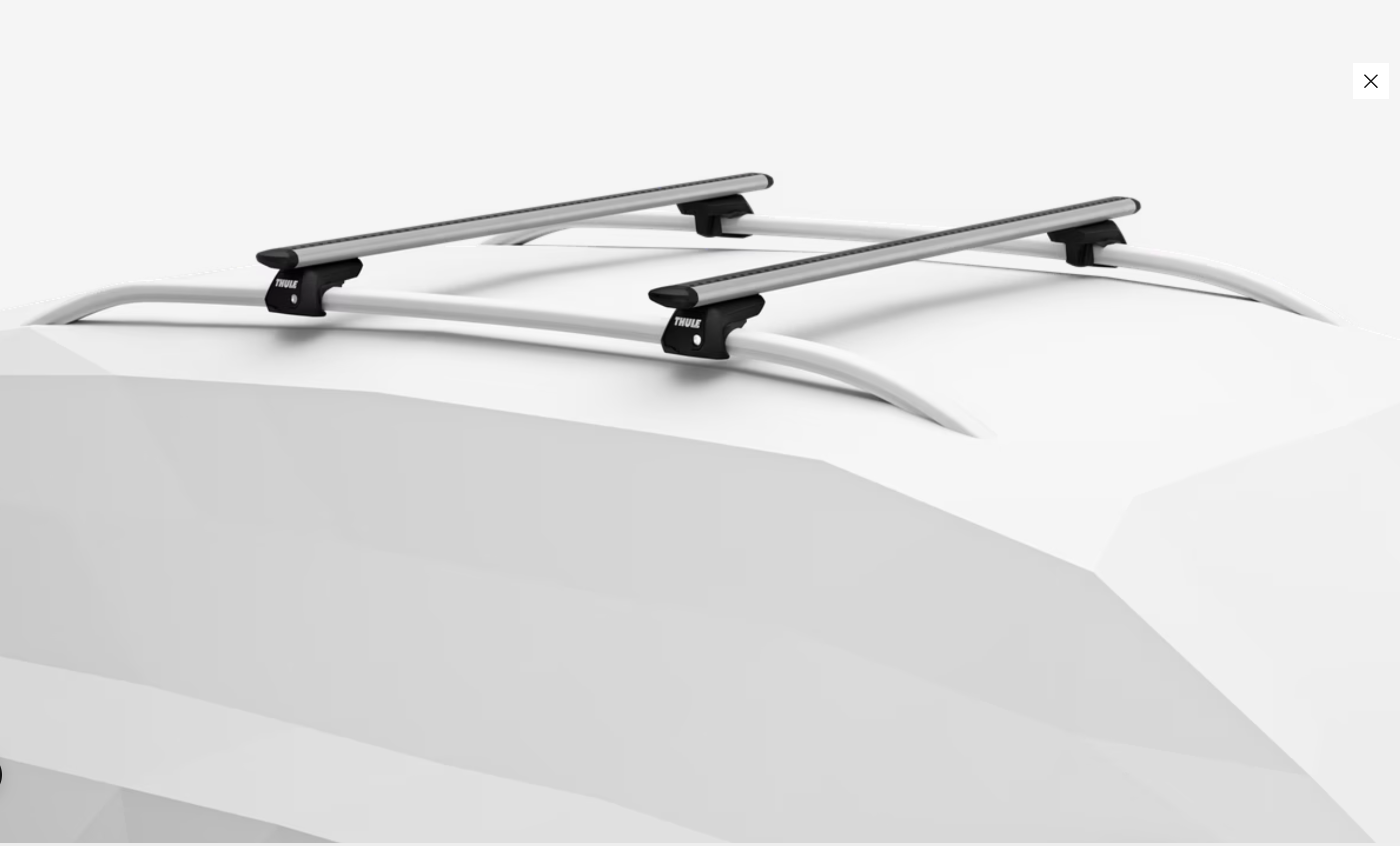 Thule Wingbar Evo 118 cm aluminio (2 barras)
