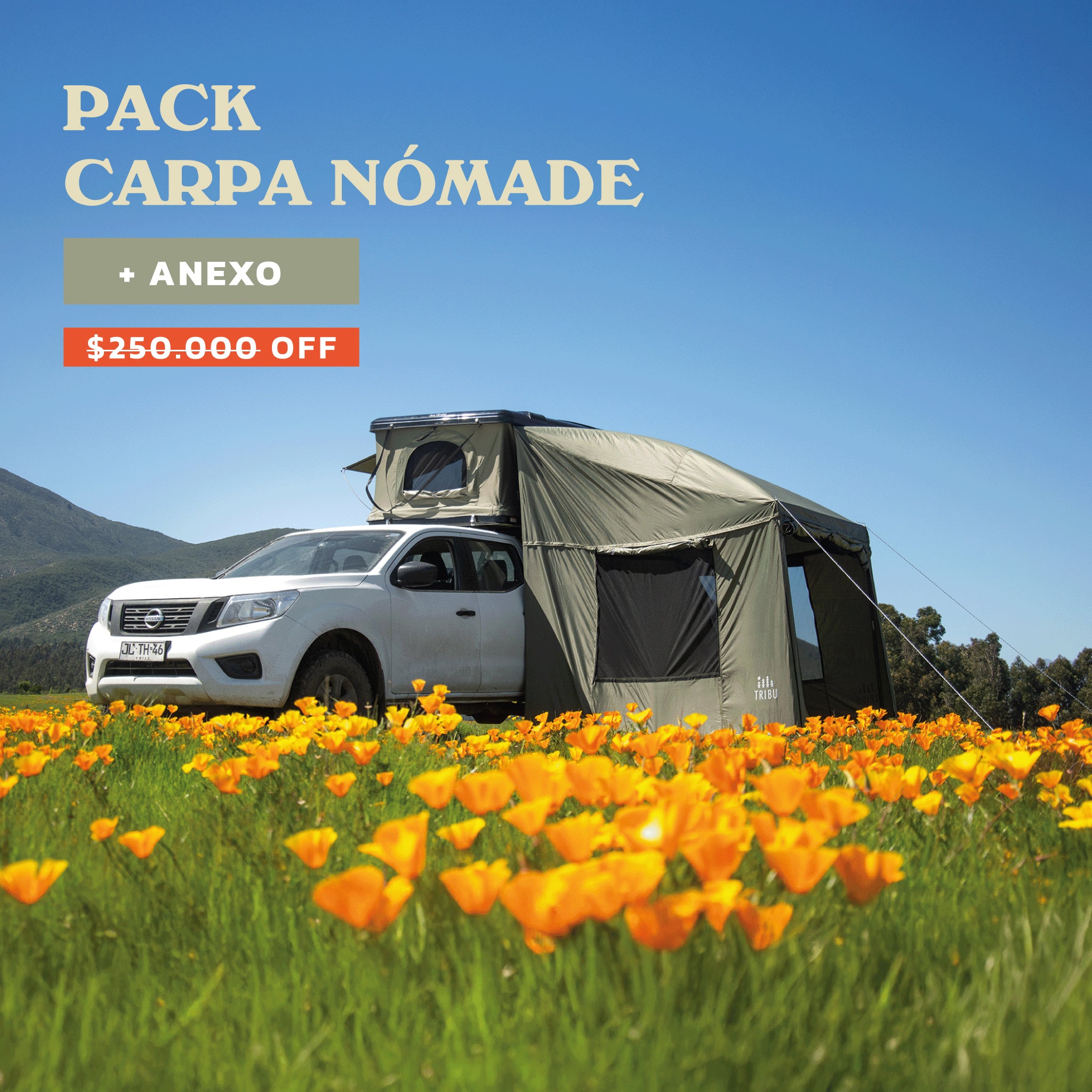 Carpa de Techo Nómade