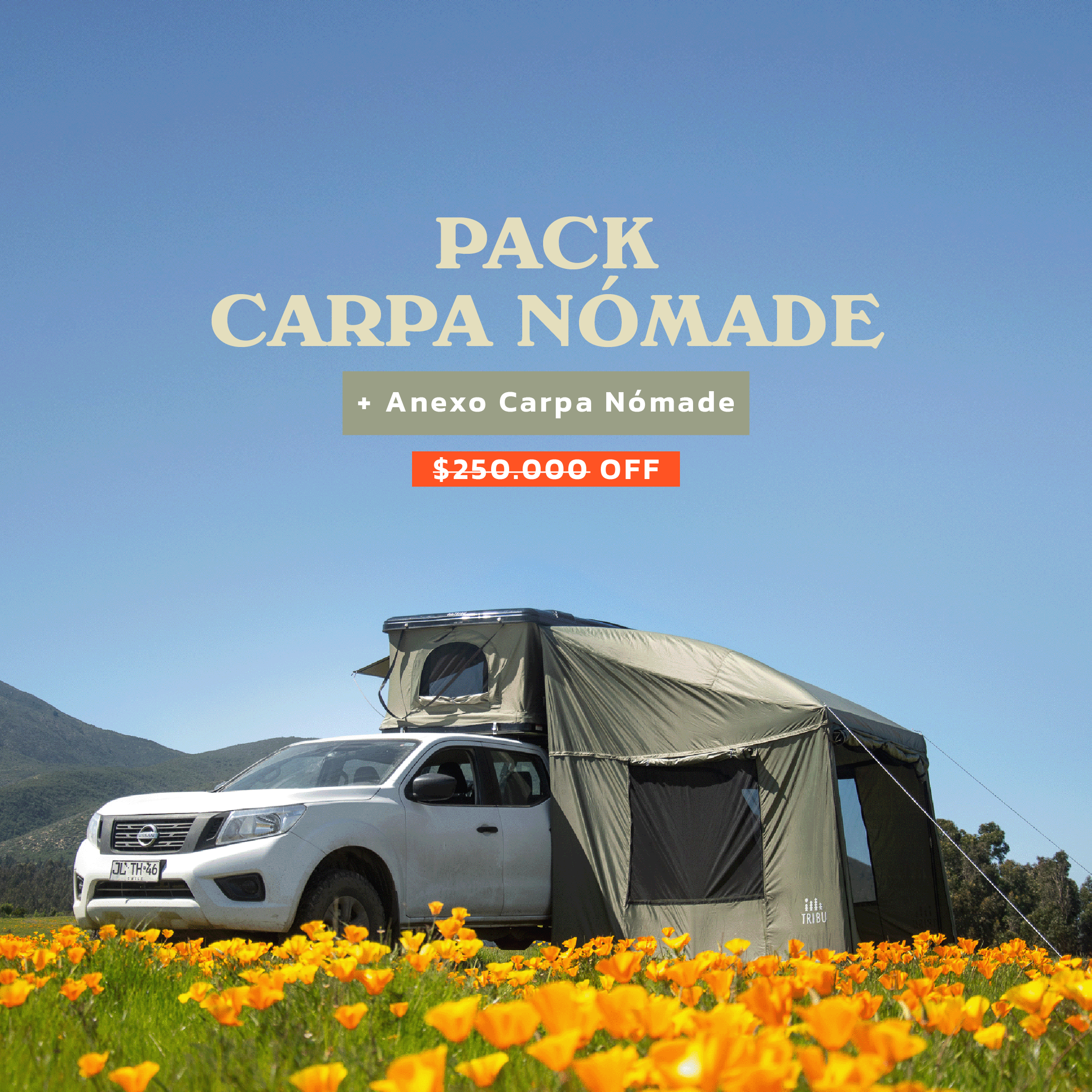 Carpa de Techo Nómade